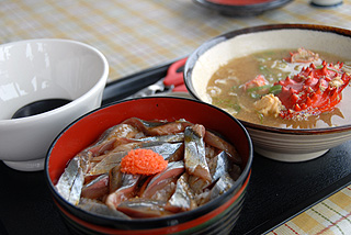 サンマ丼